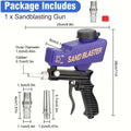 Portable Sand Blaster Gun – Ergonomic, Adjustable for Paint & Rust Removal