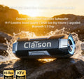 Claison Multifunctional Portable Water Resistant Bluetooth Speaker - IPX6, 3600mAh USB Rechargeable, RGB Lighting, Bluetooth 5.3, Ideal for Camping and Gaming