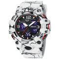 Men's Digital-Analog Quartz Watch with Date Display ¨C Fashion Sports, Waterproof, Luminous, Multifunctional