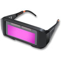 Pay on delivery 1PCS set of welding safety goggles with solar automatic dimming, equipped with 5 protective lenses