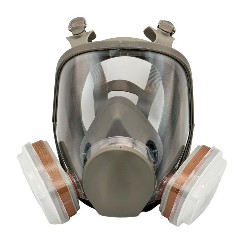 🛡️ Cash on Delivery 🏗️ Reusable Full Face Mask with Filter – 17-in-1 Dustproof & Gasproof Mask for Painting, Woodworking, Construction, Grinding, Chemical Work – Professional Safety Gear – Free Shipping