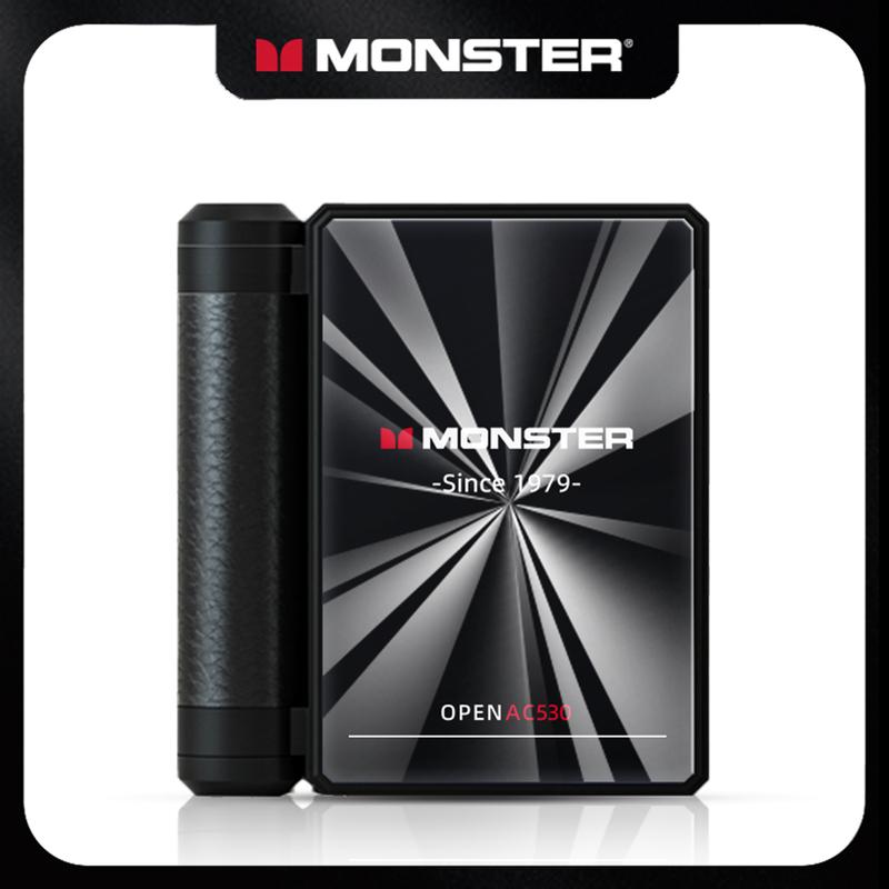 Black Monster Earbuds - Bluetooth 6.0 with Dual-Fold Design, 145H Playtime, IPX5 Waterproof Wireless Earbuds 🎵 Free Shipping & Cash on Delivery 📊