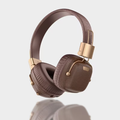 2026 New M11 Retro Over-Ear Bluetooth Headphones – Multi-EQ Wireless Music, Fashionable Brown Vintage Leather Design – Perfect for Daily Style & Music