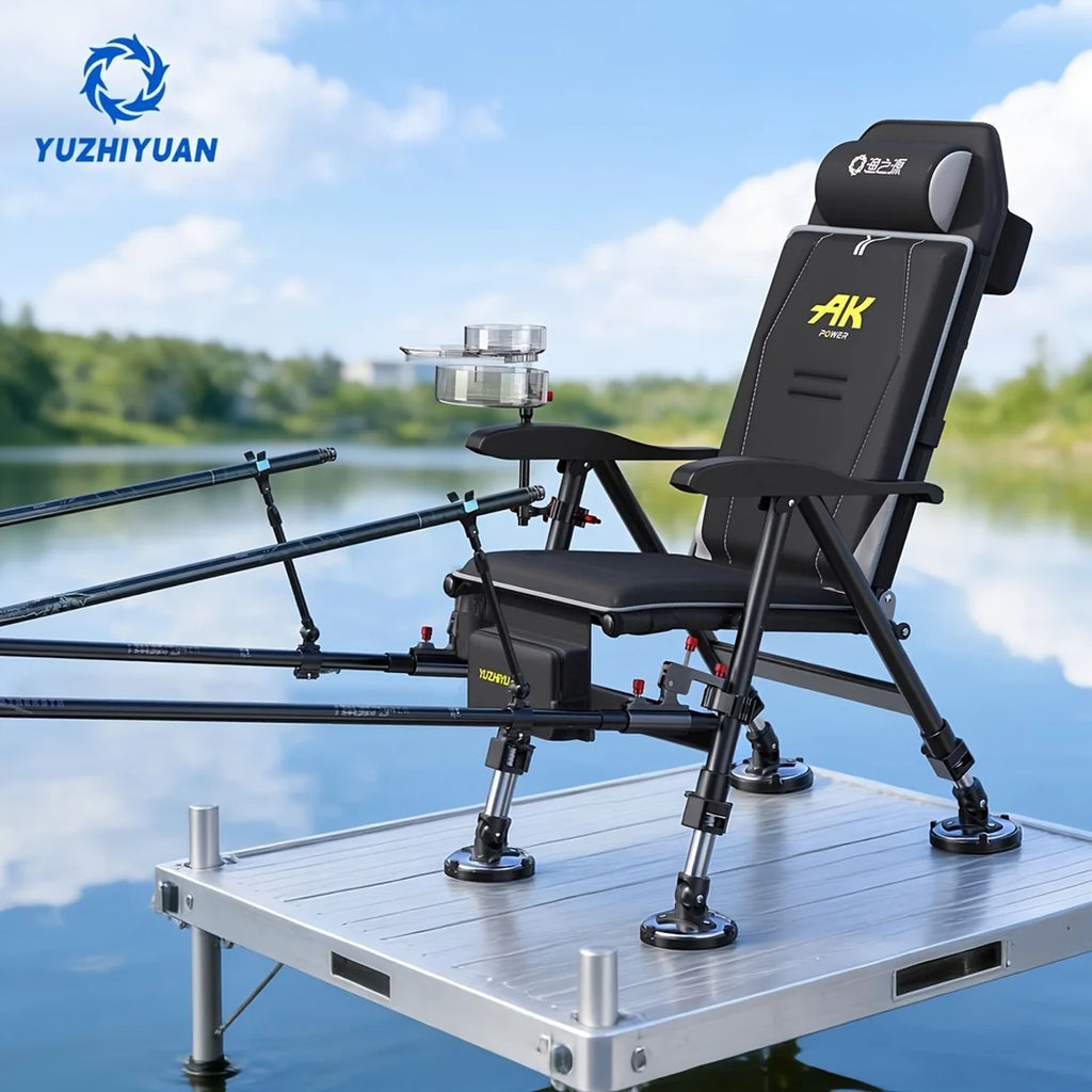 🪑 Cash on Delivery 🎣 2026 New European‑Style Fishing Chair – Upgraded 4‑Position Adjustable Backrest, Designed for Carp & Coarse Anglers – Ideal Gift for Fishing Enthusiasts – Free Shipping