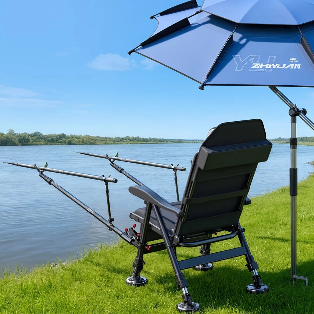 🪑 Cash on Delivery 🎣 2026 New European‑Style Fishing Chair – Upgraded 4‑Position Adjustable Backrest, Designed for Carp & Coarse Anglers – Ideal Gift for Fishing Enthusiasts – Free Shipping
