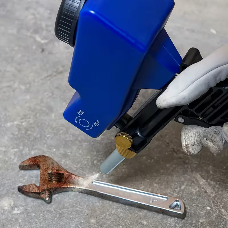 Portable Sand Blaster Gun – Ergonomic, Adjustable for Paint & Rust Removal