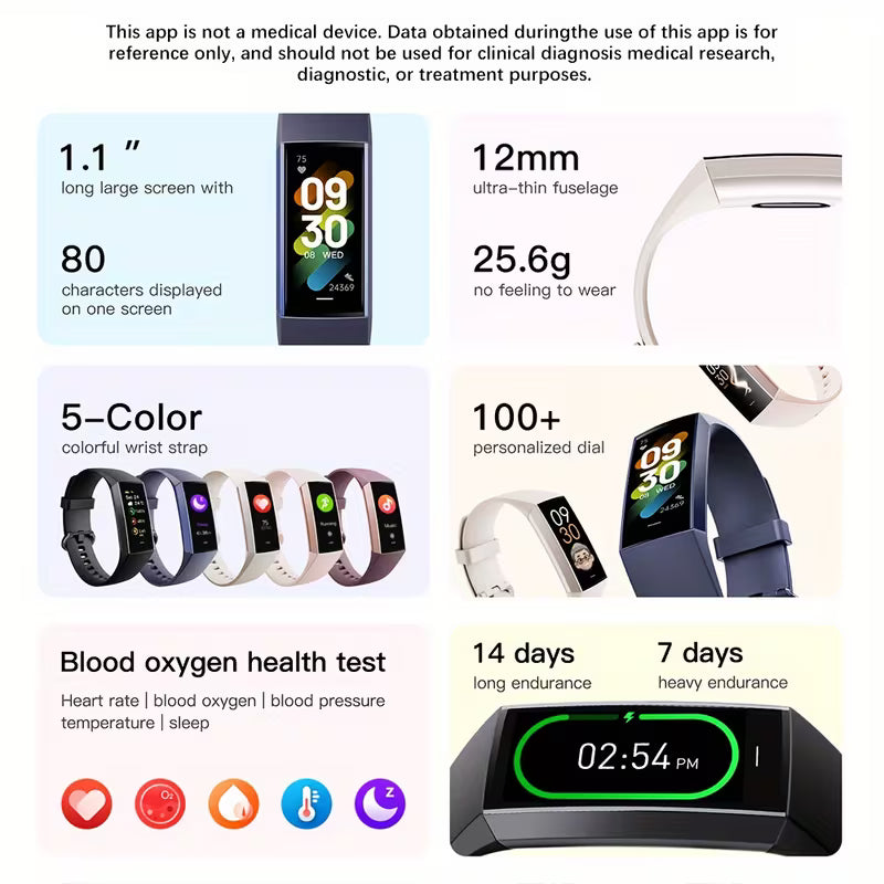 New C80 Smart Watch – 1.1" AMOLED Color Display, Bluetooth Calling, Heart Rate & Blood Oxygen Monitoring, Multi-Sport Tracker – Unisex Fitness Watch