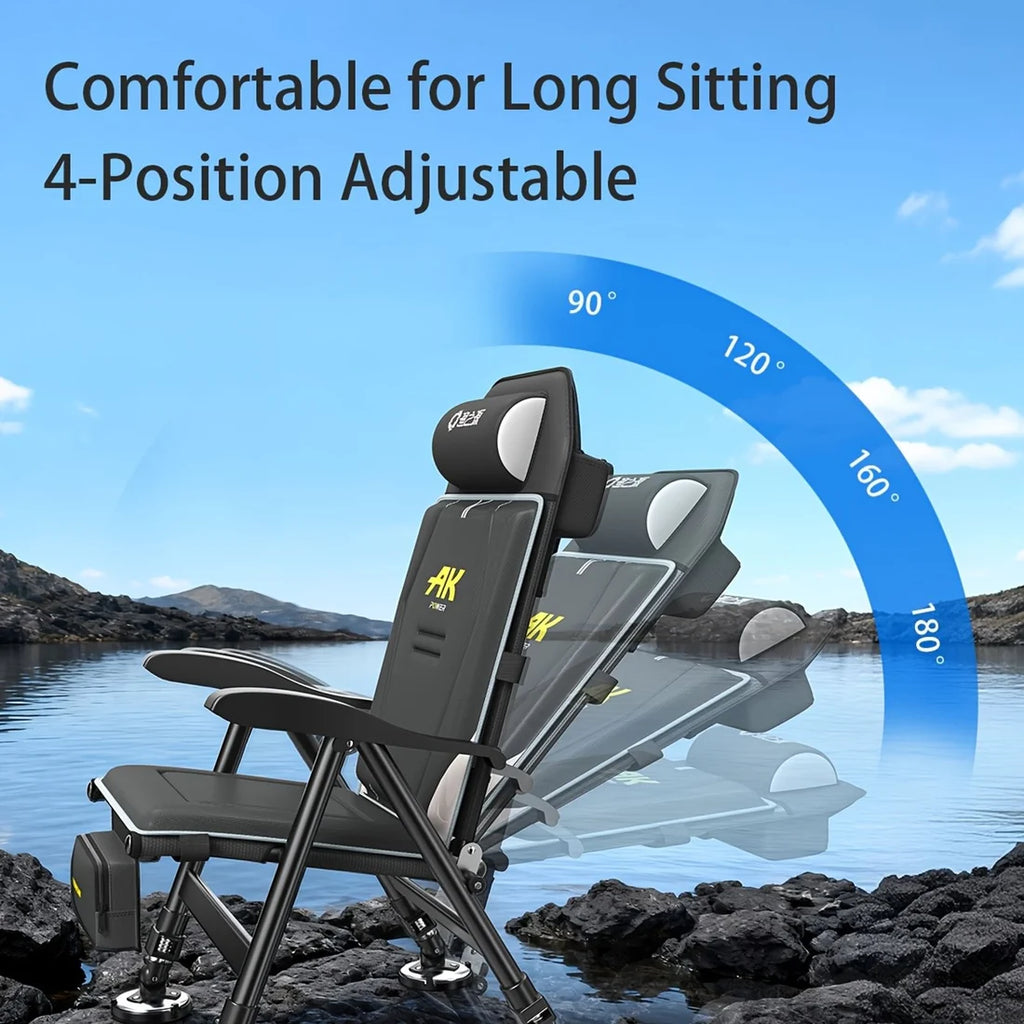 🪑 Cash on Delivery 🎣 2026 New European‑Style Fishing Chair – Upgraded 4‑Position Adjustable Backrest, Designed for Carp & Coarse Anglers – Ideal Gift for Fishing Enthusiasts – Free Shipping