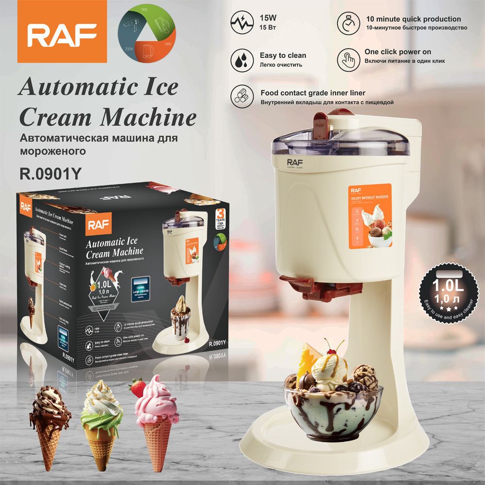 🍦 Cash on Delivery 🎨 Kids DIY Ice Cream Maker – Automatic Frozen Dessert Machine for Sorbet, Soft Serve & Snow Cones – Healthy Homemade Treats – Perfect for Summer & Family Fun – Free Shipping