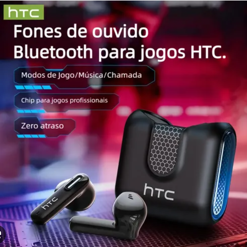 🎧 Cash on Delivery 🔥 HTC NE49 Wireless Earbuds – Bluetooth 6.0 Gaming Headsets, High Fidelity, IPX5 Waterproof, Suitable for Office, Sports, Study & Audio Calls, Built-in Microphone, TWS Earphones – Free Shipping