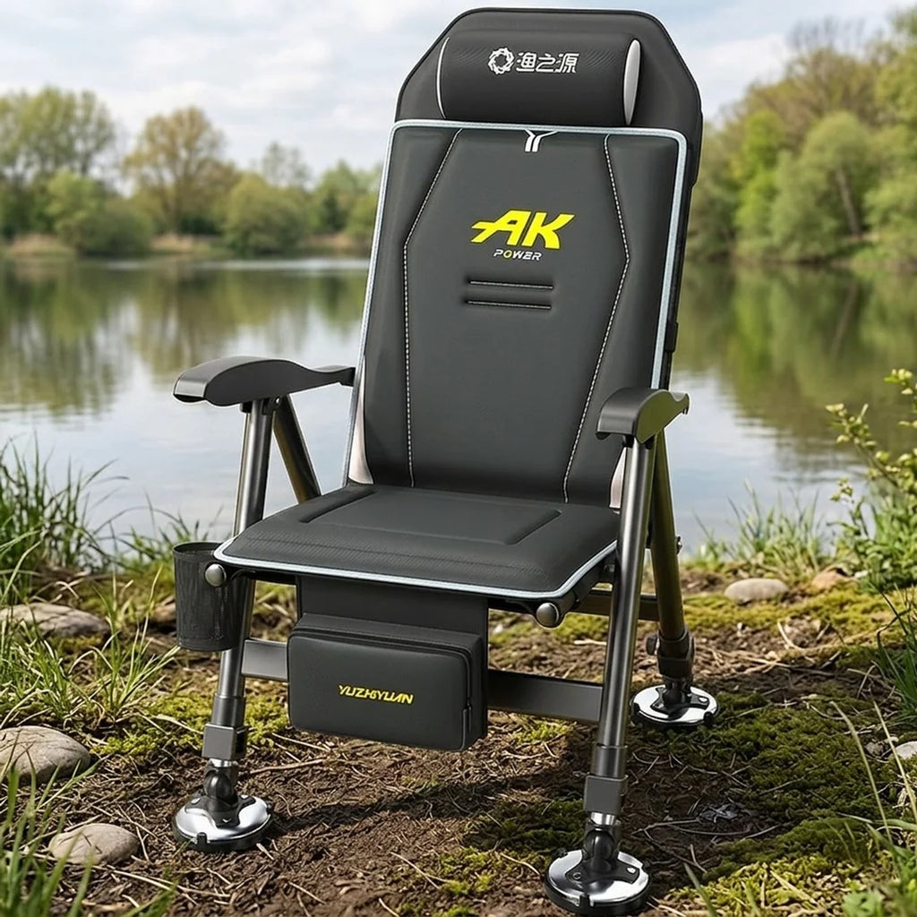 🪑 Cash on Delivery 🎣 2026 New European‑Style Fishing Chair – Upgraded 4‑Position Adjustable Backrest, Designed for Carp & Coarse Anglers – Ideal Gift for Fishing Enthusiasts – Free Shipping