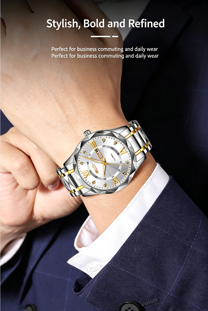 ⌚ Cash on Delivery 💑 SKMEI Fashion Couple Watch Set – Business Casual Waterproof Calendar Quartz Analog Wristwatch for Men & Women, Perfect for Office, Commute & Daily Wear – Gift Box Included – Free Shipping