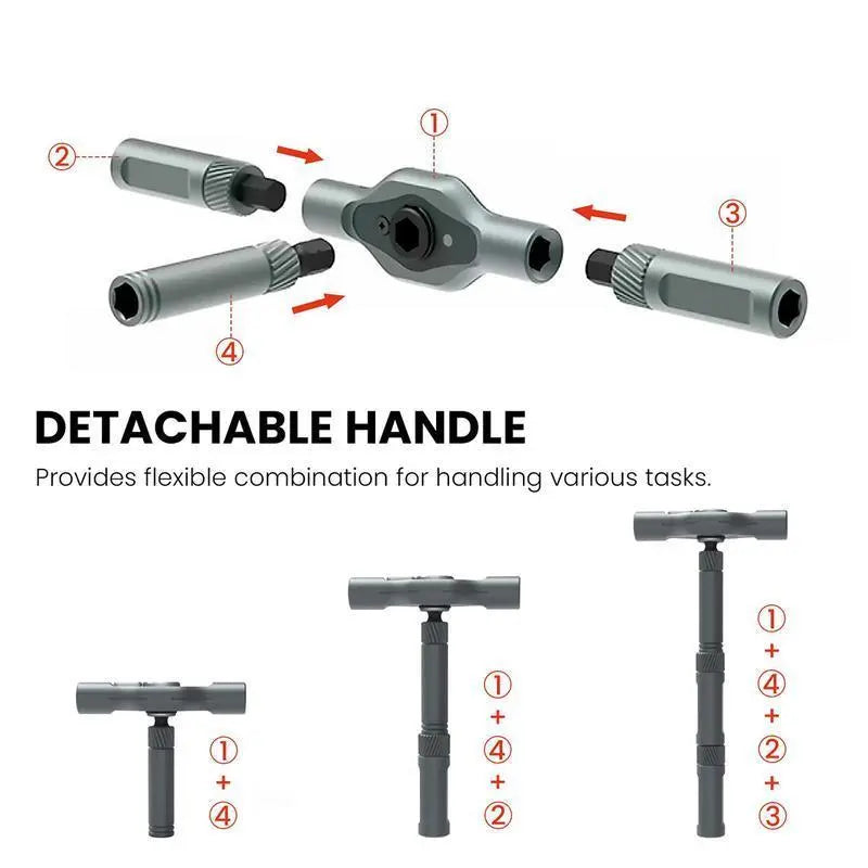 24-in-1 DIY Screwdriver Set - Switchable Shape Magnetic Ratchet Screwdriver with Portable Tool Box 🎵 Free Shipping & Cash on Delivery 📊