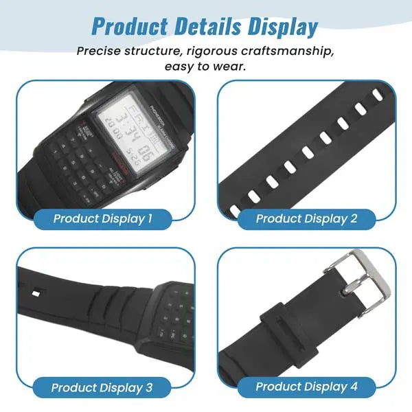 Trendy Multifunctional Digital LED Watch for Students ¨C Sports Style, 3-Bar Glass-Plastic, Luminous, with Calculator, Phone Number Storage, Alarm & Week Display