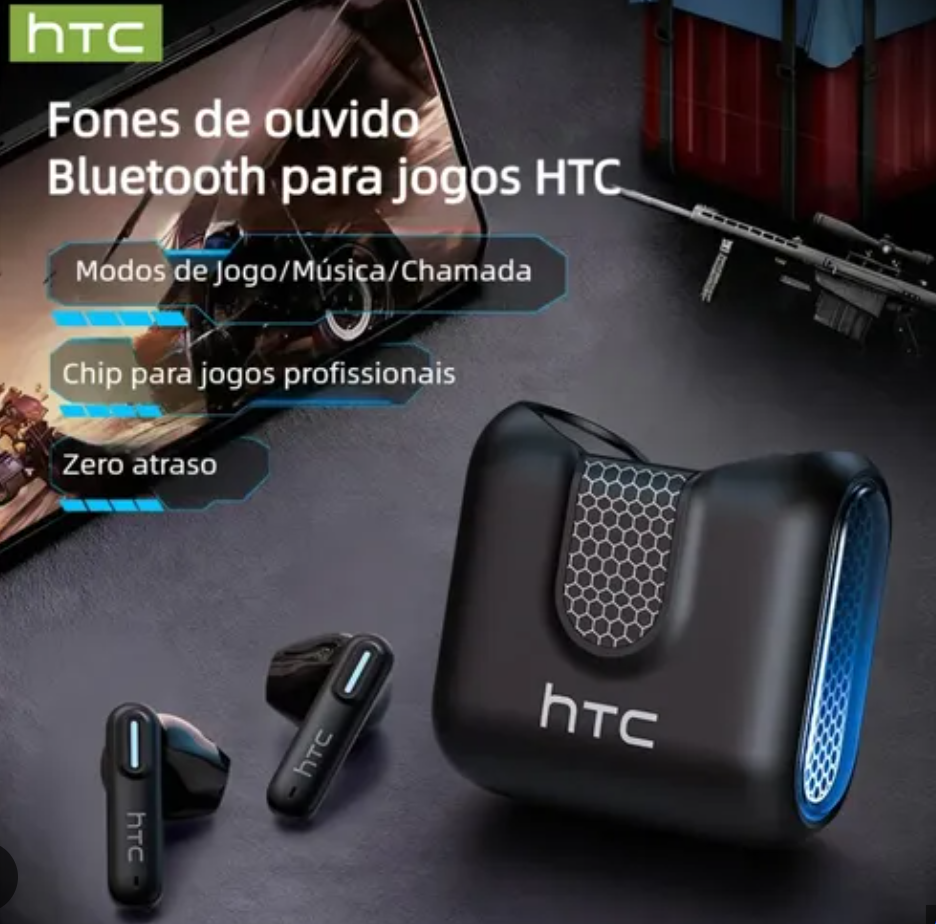 🎧 Cash on Delivery 🔥 HTC NE49 Wireless Earbuds – Bluetooth 6.0 Gaming Headsets, High Fidelity, IPX5 Waterproof, Suitable for Office, Sports, Study & Audio Calls, Built-in Microphone, TWS Earphones – Free Shipping