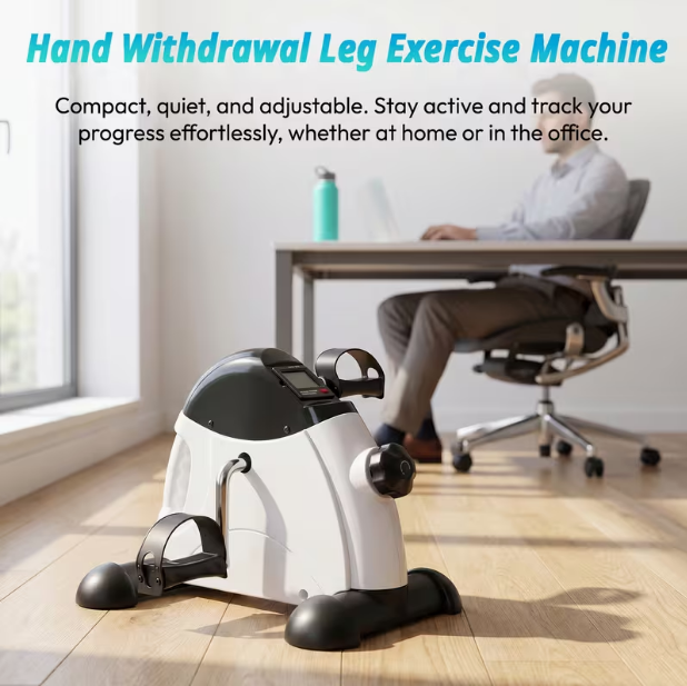 🦵 Cash on Delivery 💪 Portable Under-Desk Leg Workout Equipment – Home Lower Body Trainer with Customizable Webbing Support – Quiet & Compact for Office & Home Use – Free Shipping