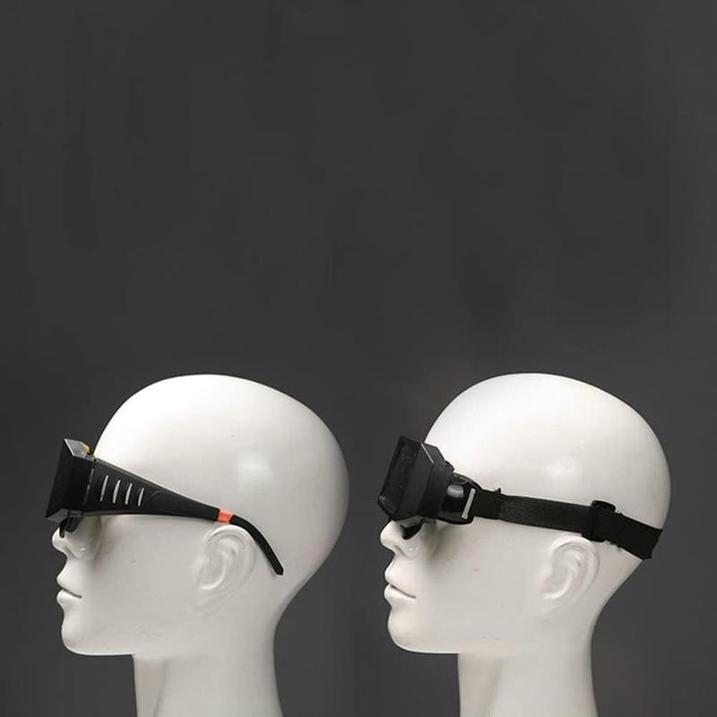 Pay on delivery 1PCS set of welding safety goggles with solar automatic dimming, equipped with 5 protective lenses