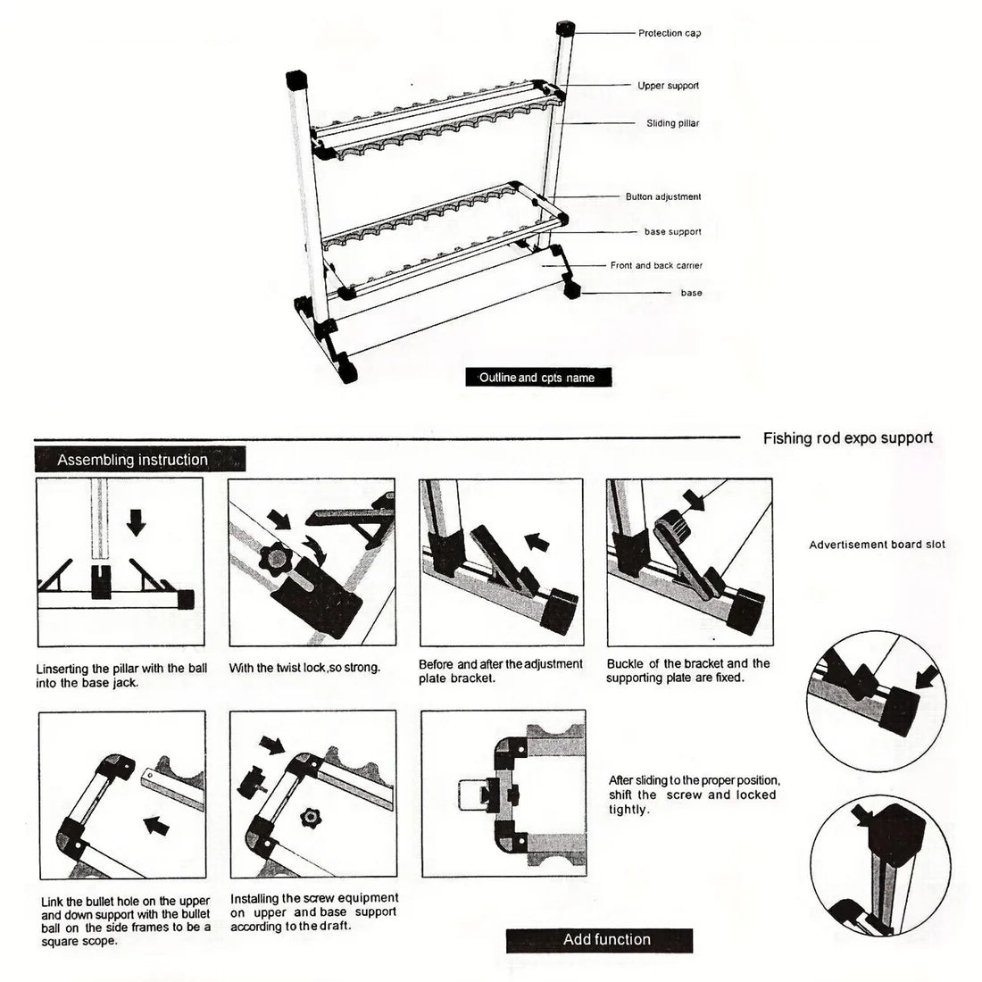 🎣 Cash on Delivery 🪝 Portable Aluminum Fishing Rod Rack – Holds Up to 24 Rods, Lightweight & Rust-Resistant, Space-Saving Organizer for Home & Outdoor Fishing Gear – Free Shipping