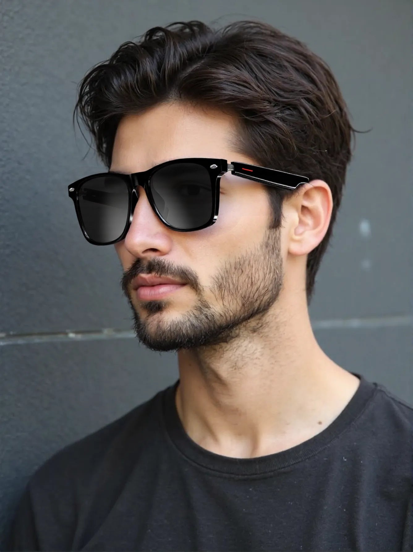 Smart Bluetooth Glasses – Make/Answer Calls, Wireless Music Playback, UV Sun Protection & AI Translation – Touch Control Open‑Ear Headphones – Ideal for Outdoor Sports & Travel