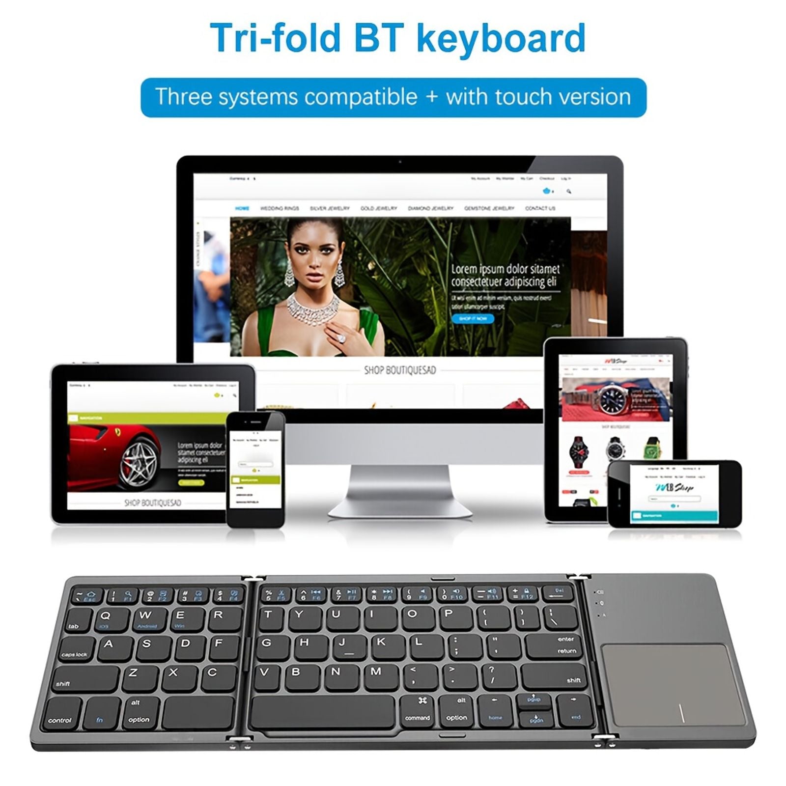 touchpad keyboard comfortable frosting feel image 4